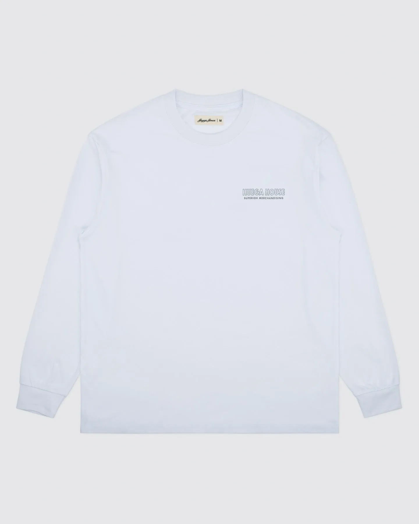 Long-Sleeve Premium Tee | White sold by Huega House