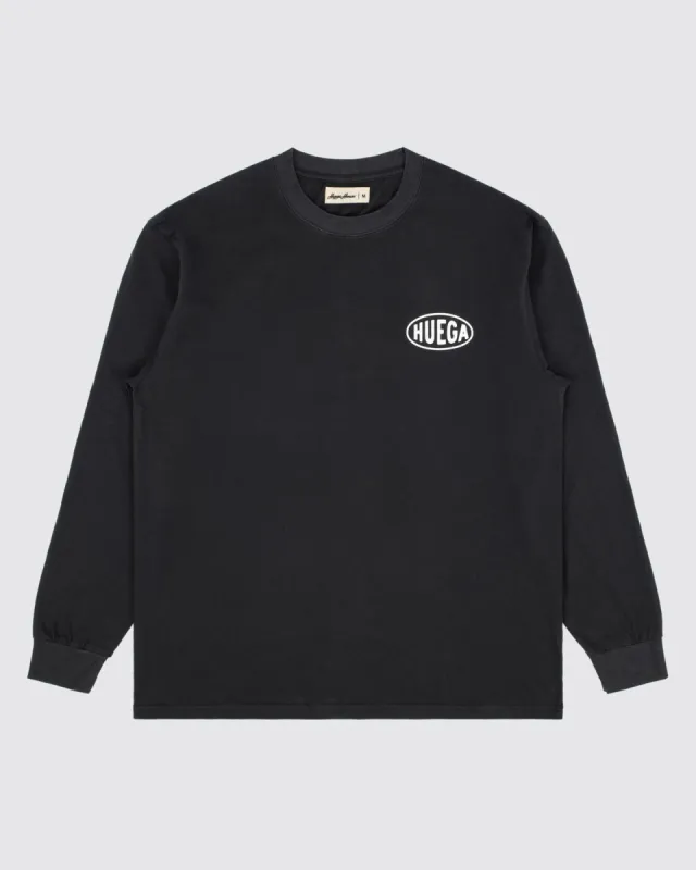 Long-Sleeve Premium Tee | Black sold by Huega House