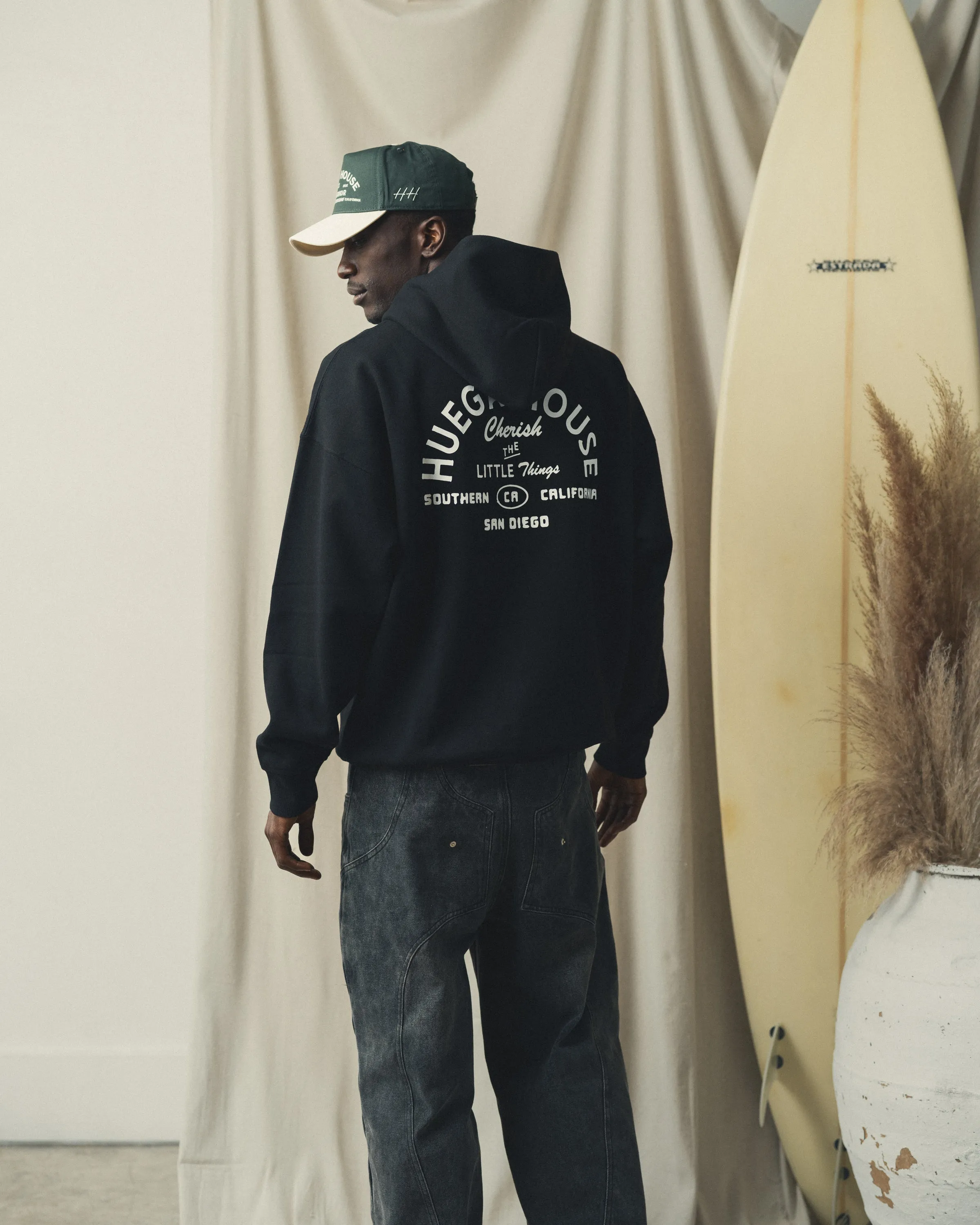 Signature Hoodie | Black sold by Huega House product image thumbnail 5