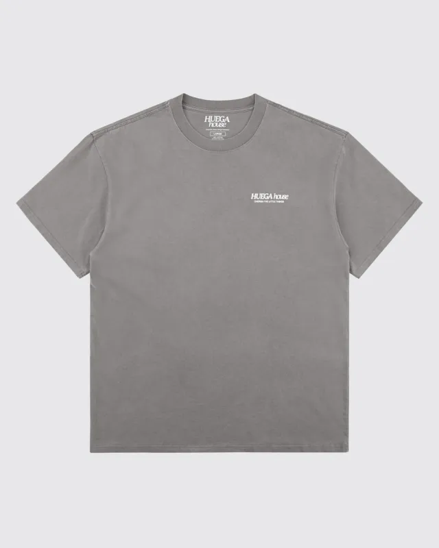 Icon Heavy Faded Tee | Grey sold by Huega House