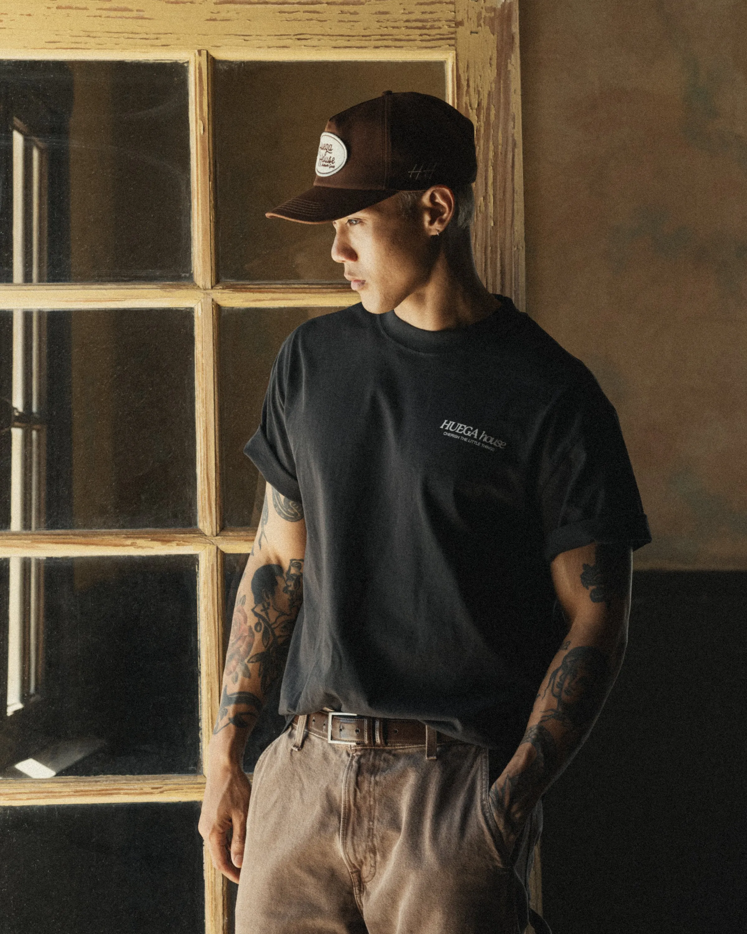 Icon Heavy Faded Tee | Black sold by Huega House product image thumbnail 2