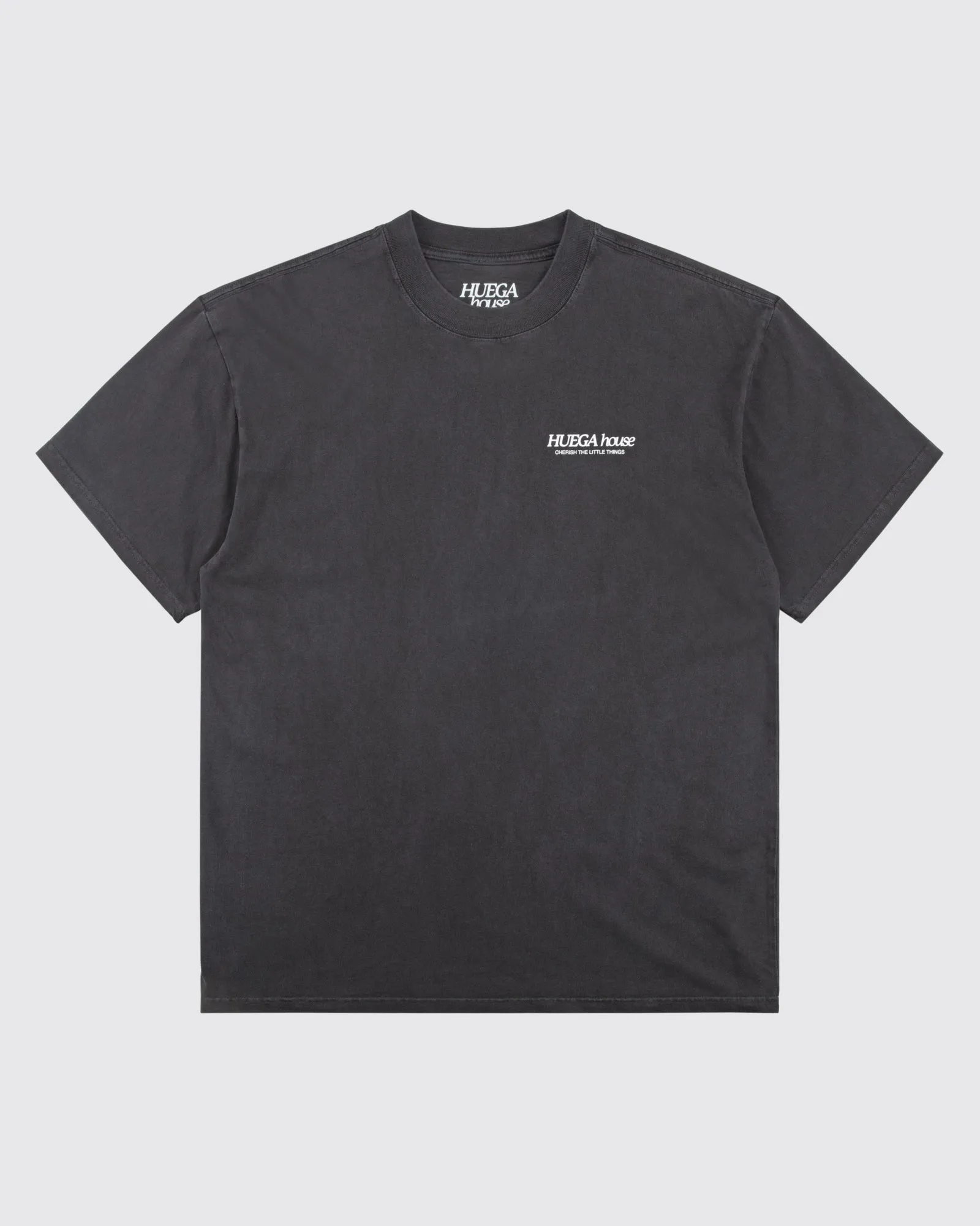 Icon Heavy Faded Tee | Black sold by Huega House