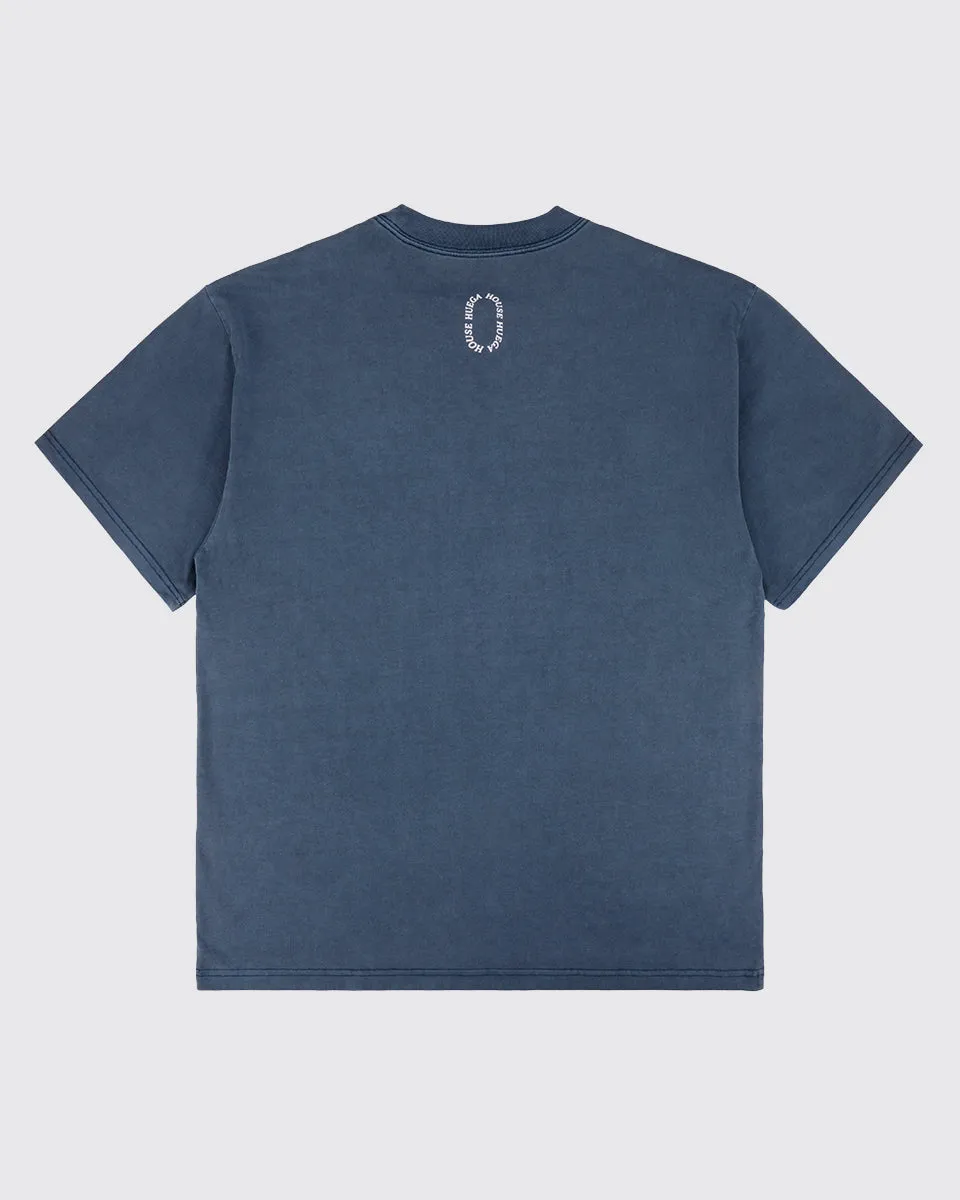Icon Heavy Faded Tee | Slate Blue sold by Huega House product image thumbnail 2