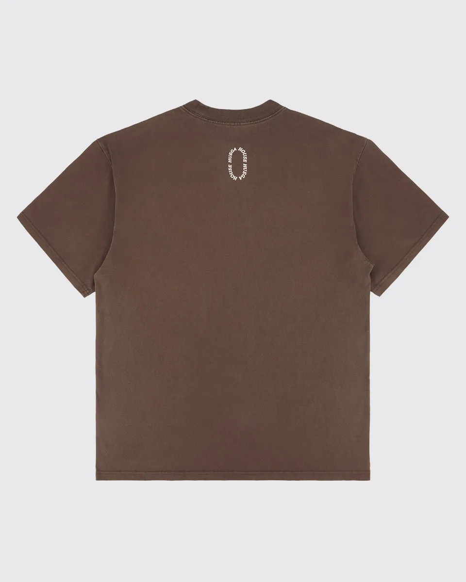Icon Heavy Faded Tee | Espresso sold by Huega House product image thumbnail 2