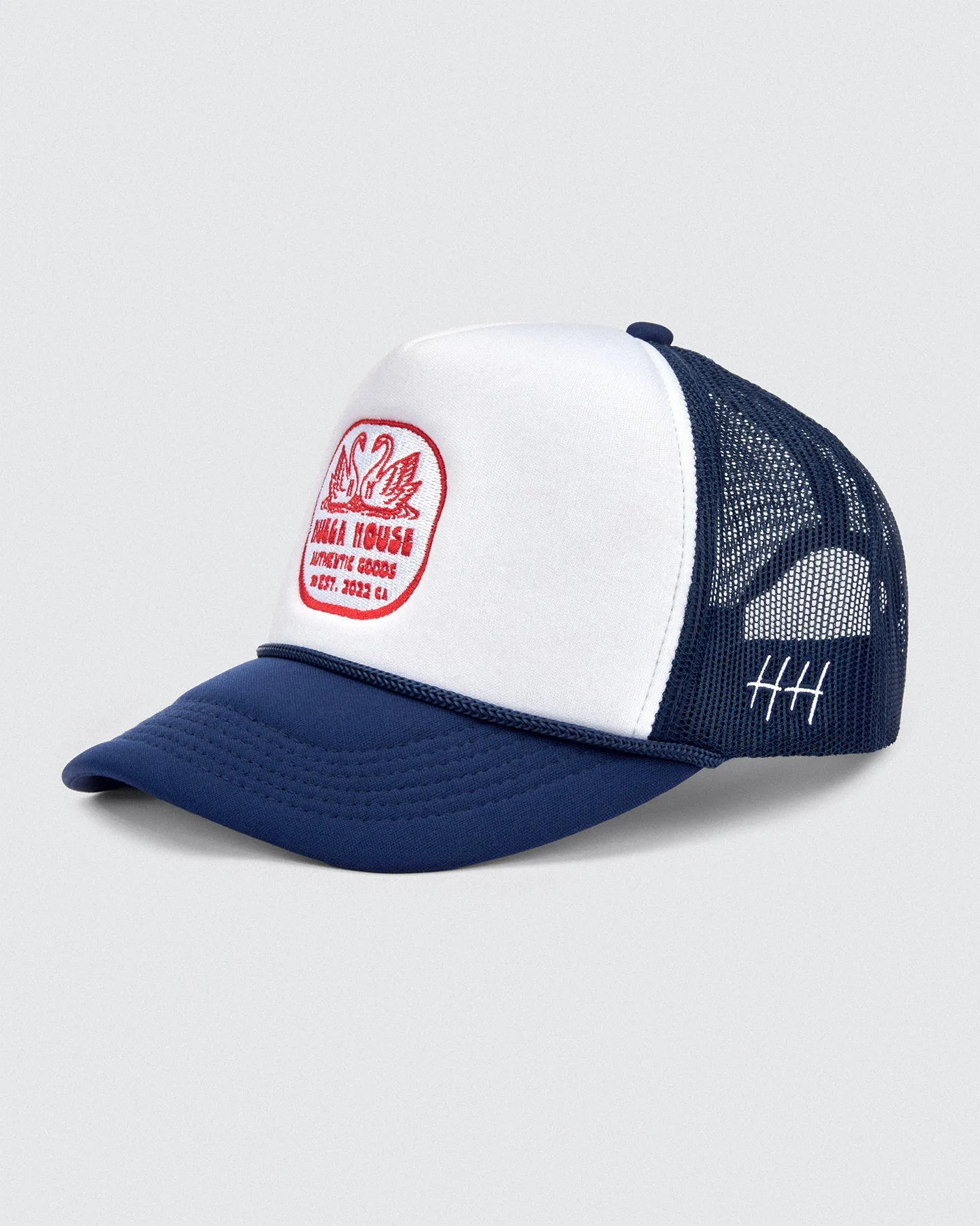 Double Swan | Navy Blue & White sold by Huega House product image thumbnail 2