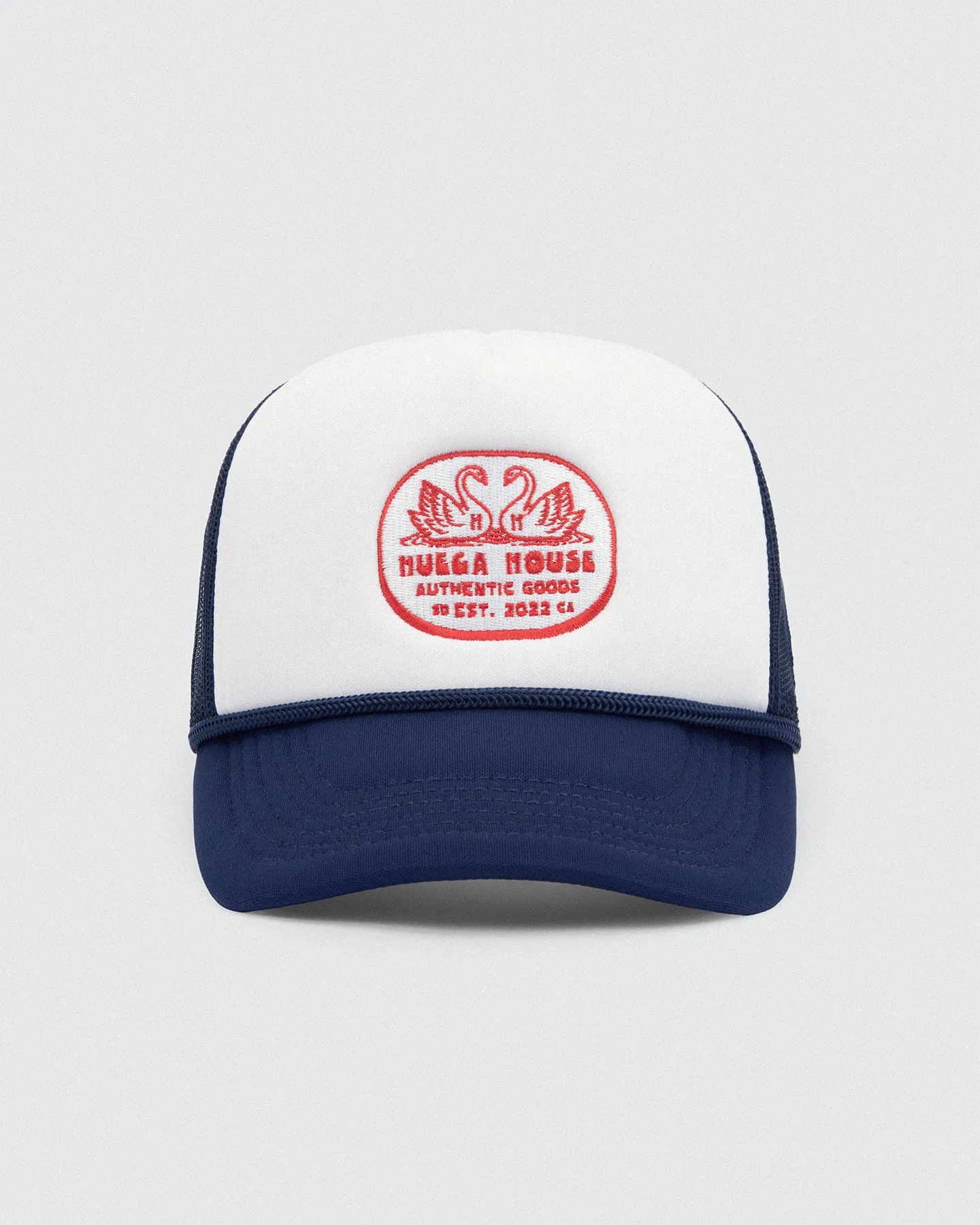 Double Swan | Navy Blue & White sold by Huega House