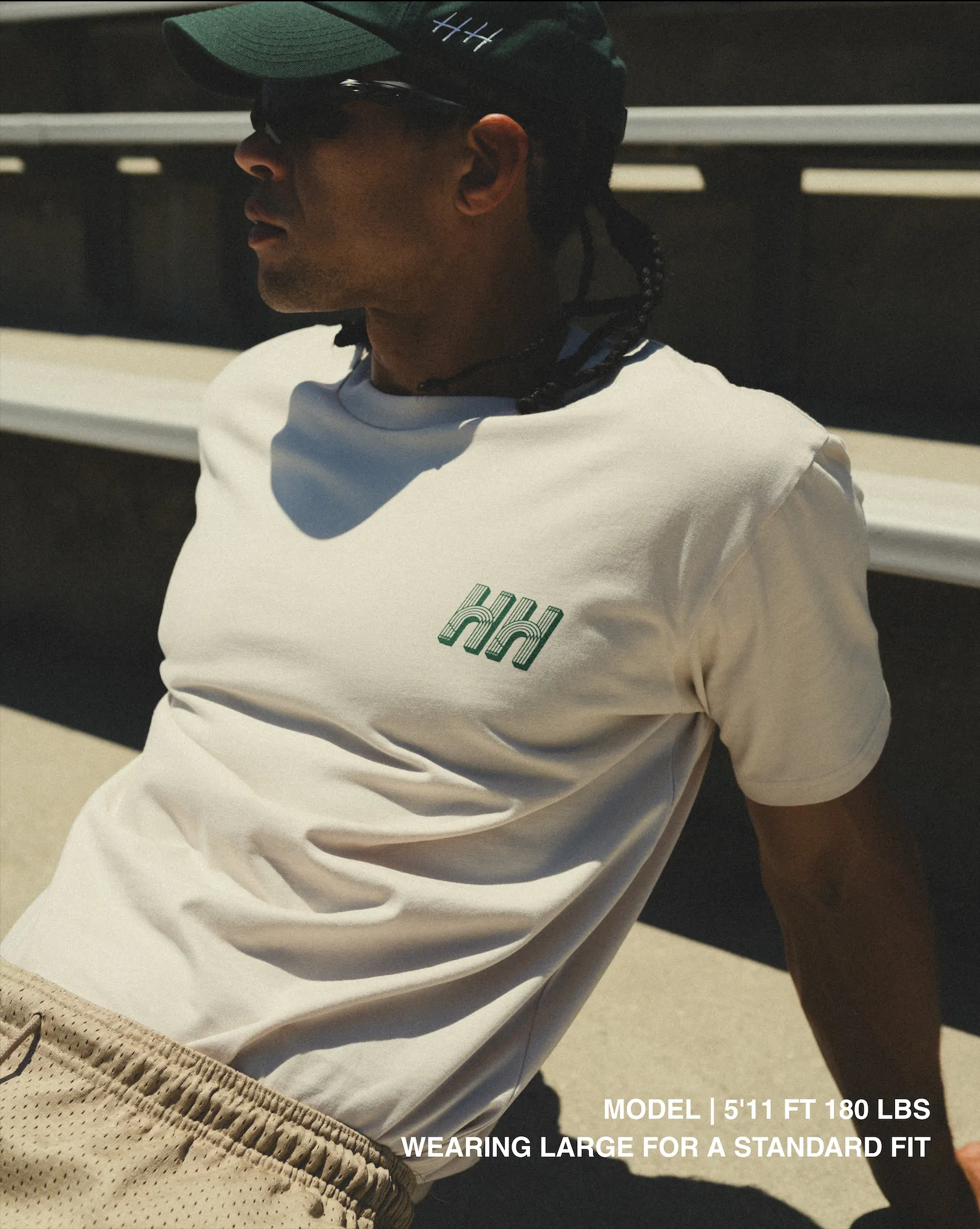 Track Standard Tee | Bone sold by Huega House product image thumbnail 2