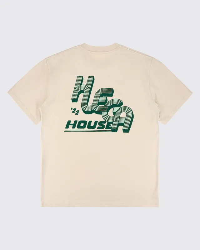 Track Standard Tee | Bone sold by Huega House