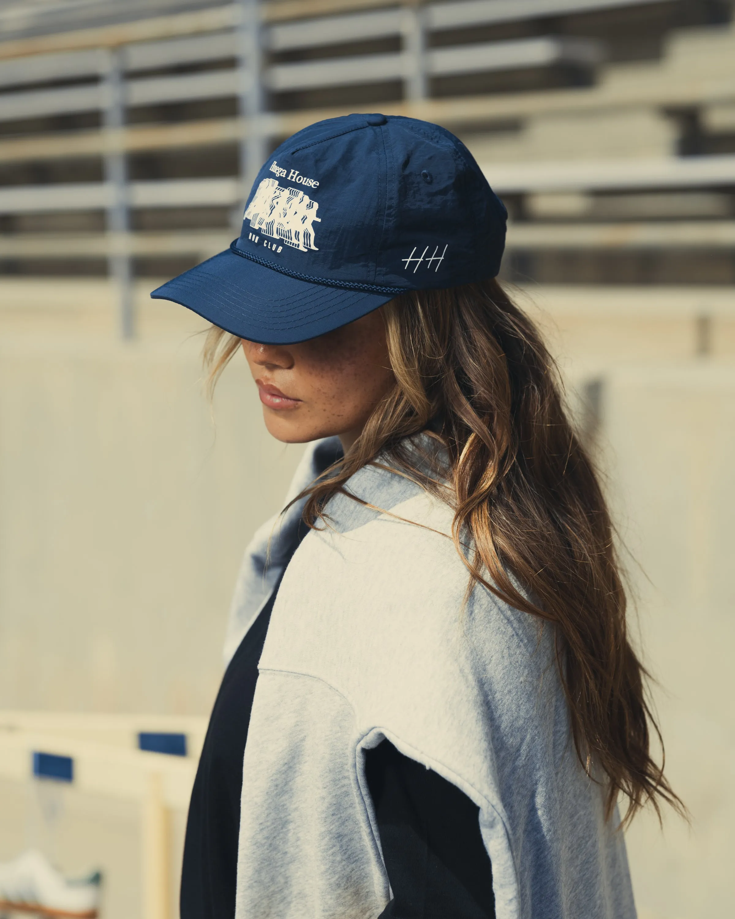 Miler | Navy Blue Nylon Hat sold by Huega House product image thumbnail 2