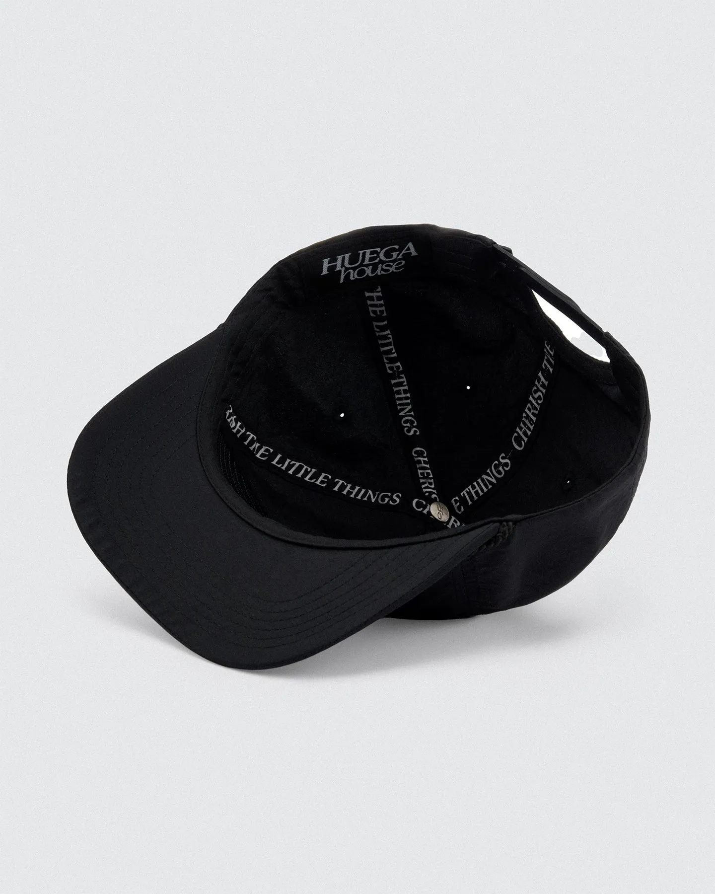 Warm Up | Black Nylon Hat sold by Huega House product image thumbnail 5