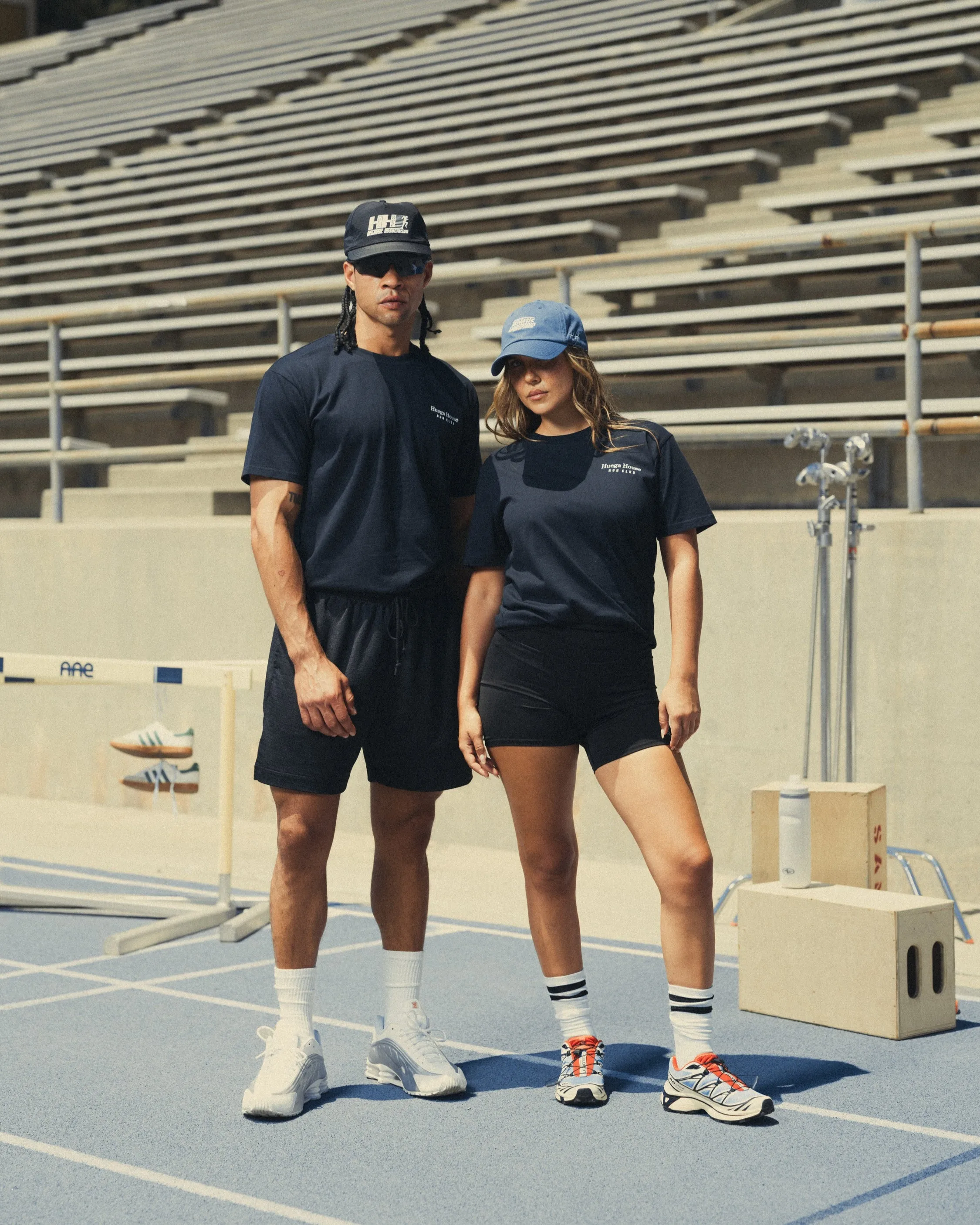 Warm Up | Black Nylon Hat sold by Huega House product image thumbnail 2