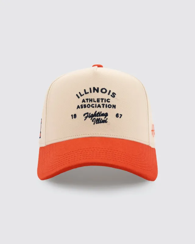 Athletic Association | Illini - Orange & Natural sold by Huega House