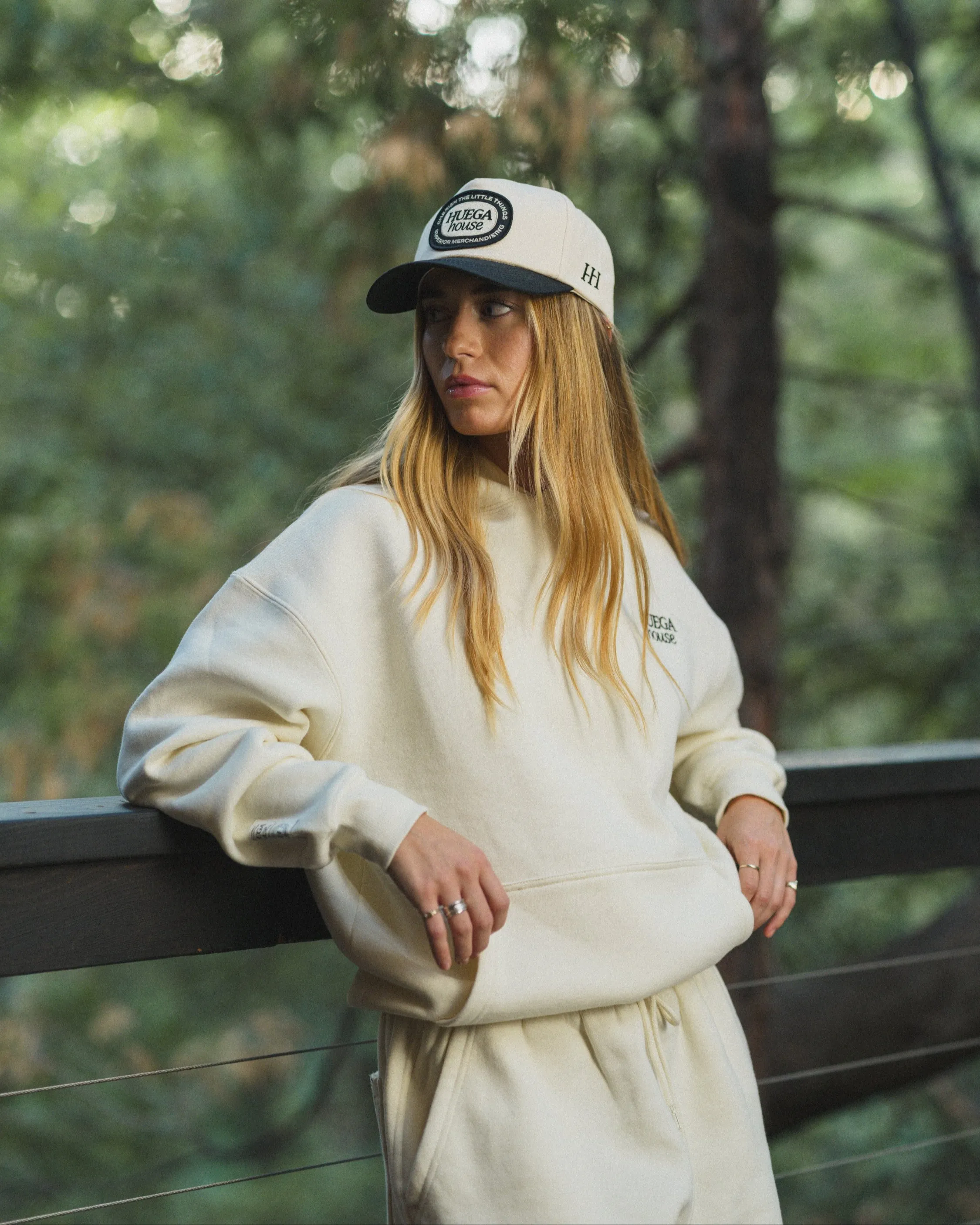 Icon Hoodie | Bone sold by Huega House product image thumbnail 4