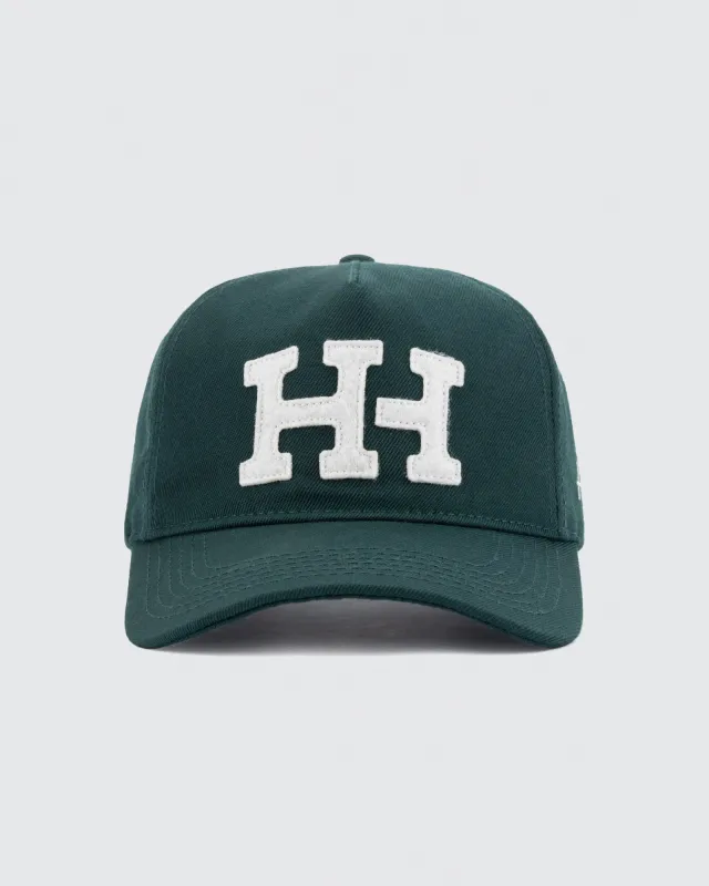 Letterman | Forest Green Hat sold by Huega House