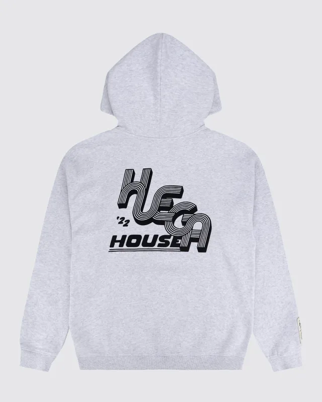 Track Hoodie | Heather Grey made by Huega House