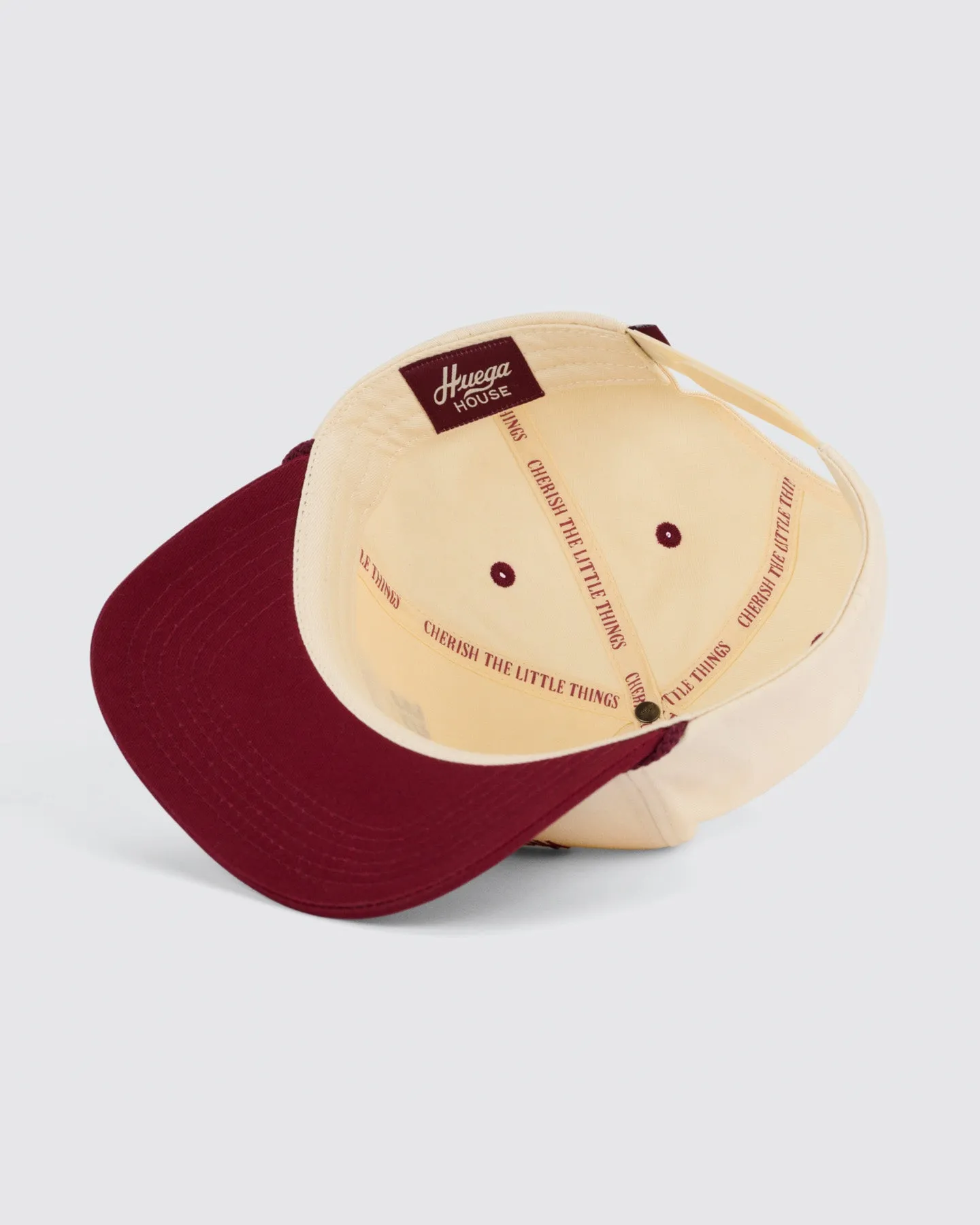 Range | Maroon & Natural Hat sold by Huega House product image thumbnail 4