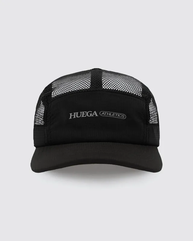 Flow | Black Running Hat made by Huega House