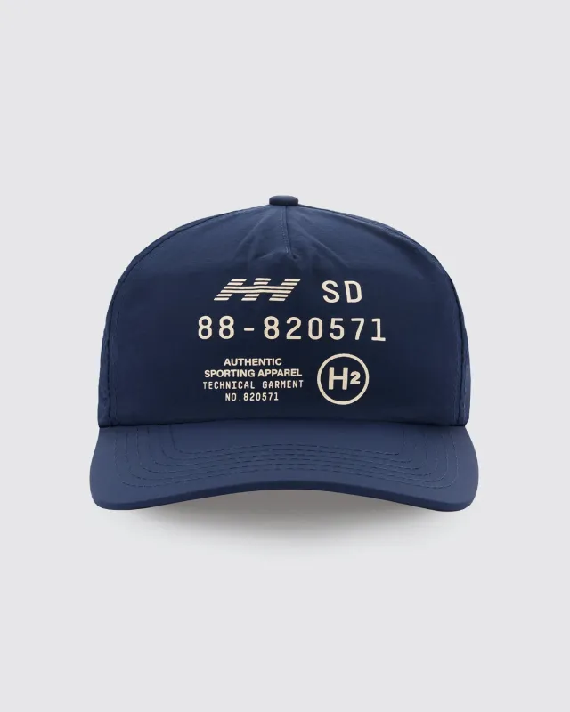 Aero Nylon Hat | Navy made by Huega House