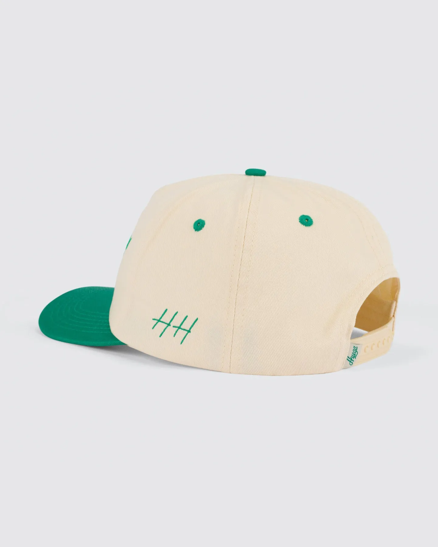 Odyssey | Kelly Green & Natural Hat sold by Huega House product image thumbnail 3