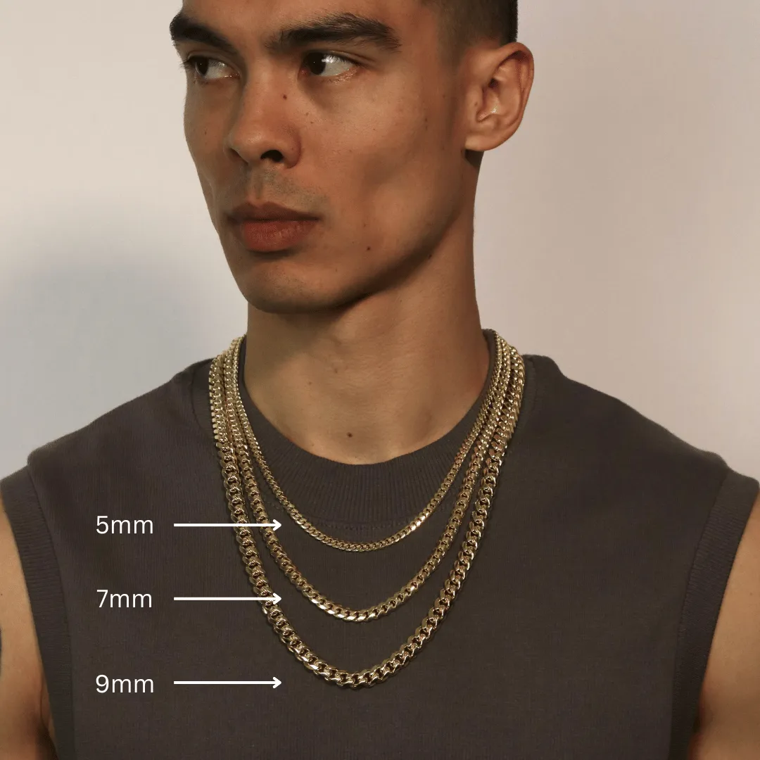 14K 7mm Miami Cuban Link Chain sold by IceLink product image thumbnail 4