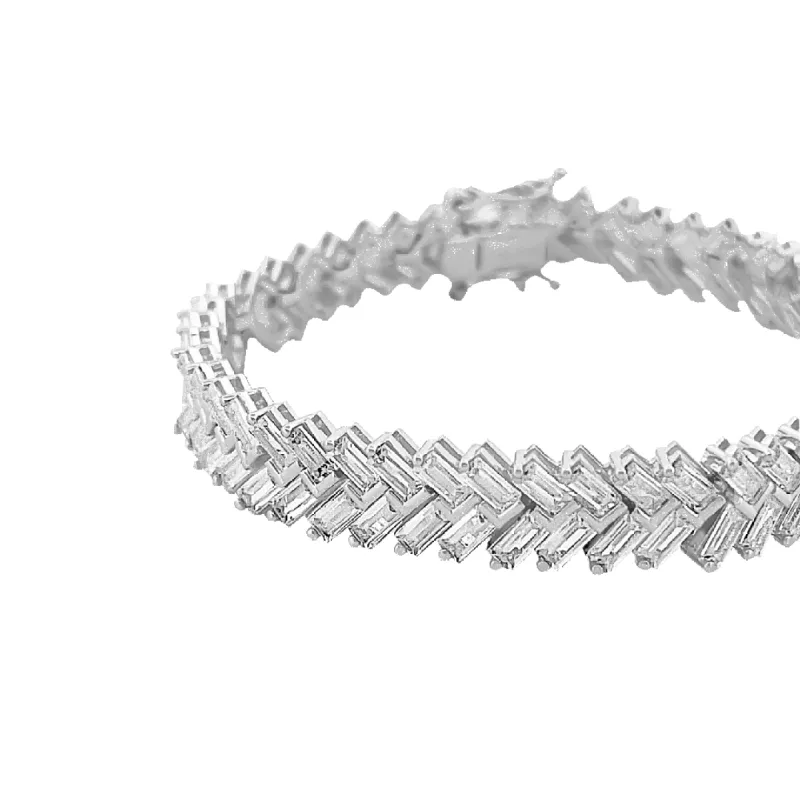 Amor Sui Zipper Baguette Bracelet (Sample Sale) sold by IceLink