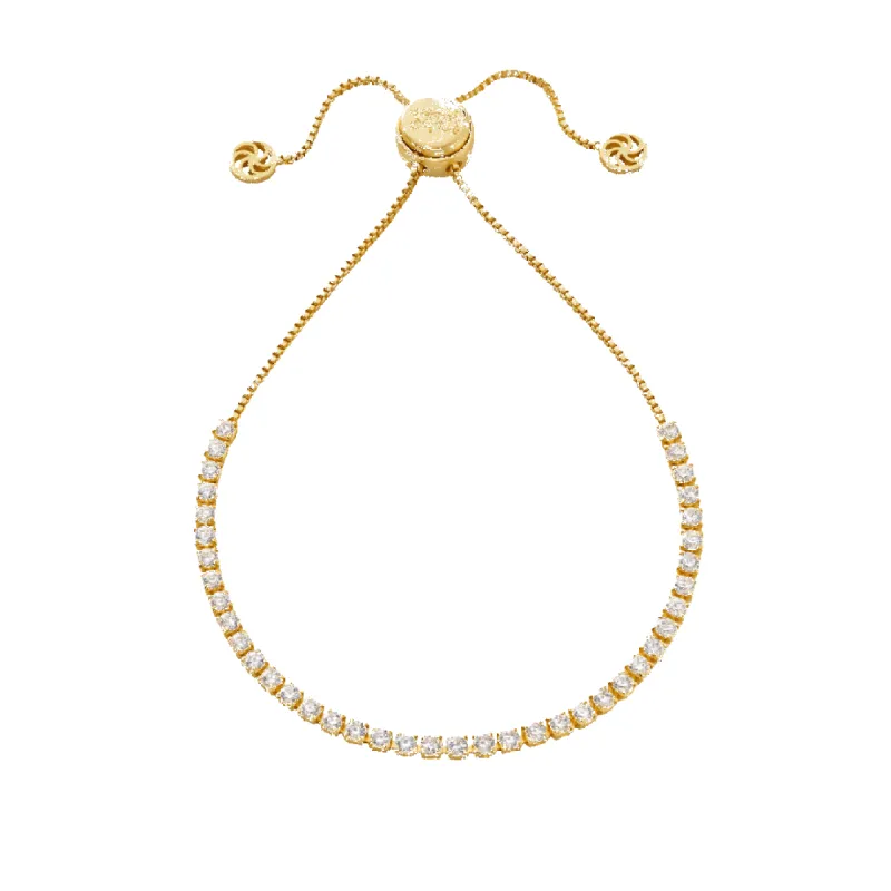 Mini Adjustable Tennis Bracelet sold by IceLink