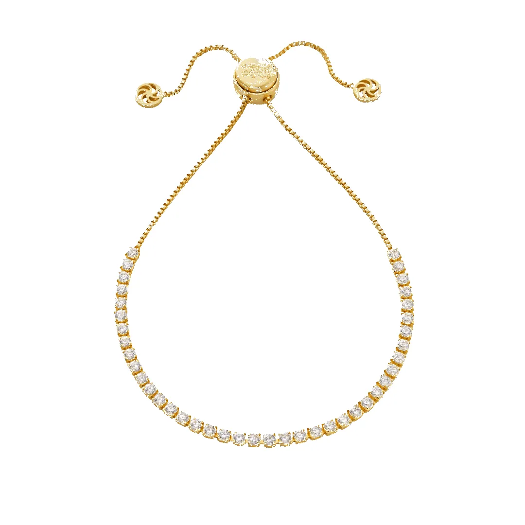 Mini Adjustable Tennis Bracelet sold by IceLink