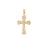 14K Large Cross Pendant sold by IceLink