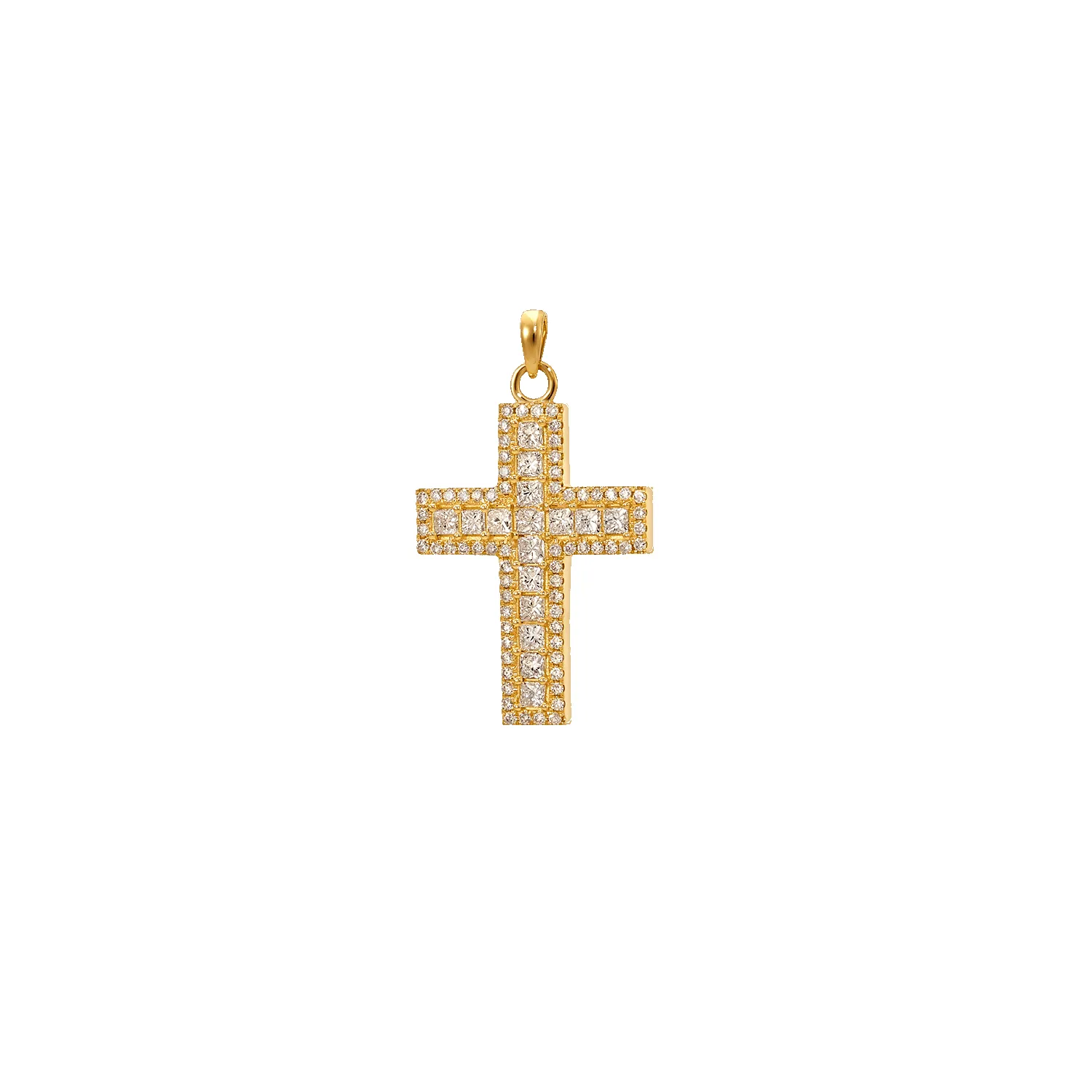14K Amalfi Diamond Cross sold by IceLink product image thumbnail 3