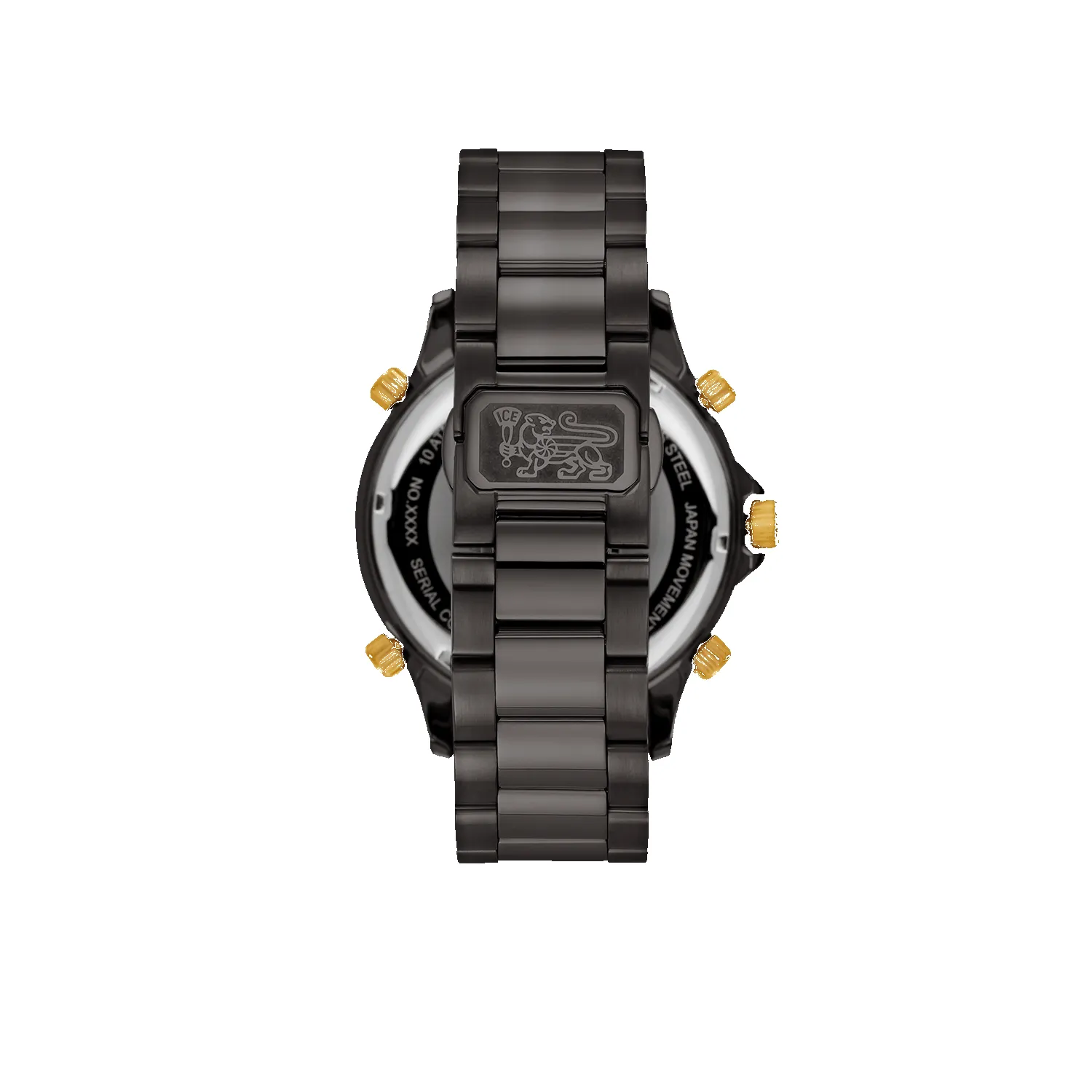 Marco Polo Black & Gold 5 Time Zone Watch (Sample Sale) sold by IceLink product image thumbnail 3
