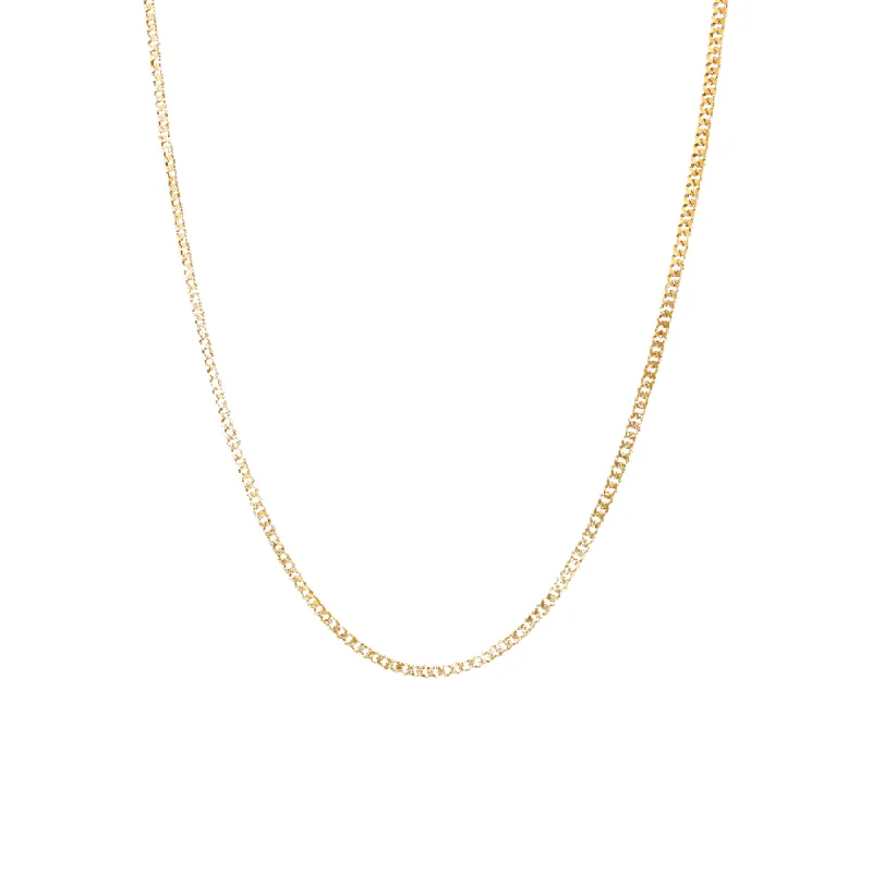 14K 2mm Miami Cuban Link Chain sold by IceLink