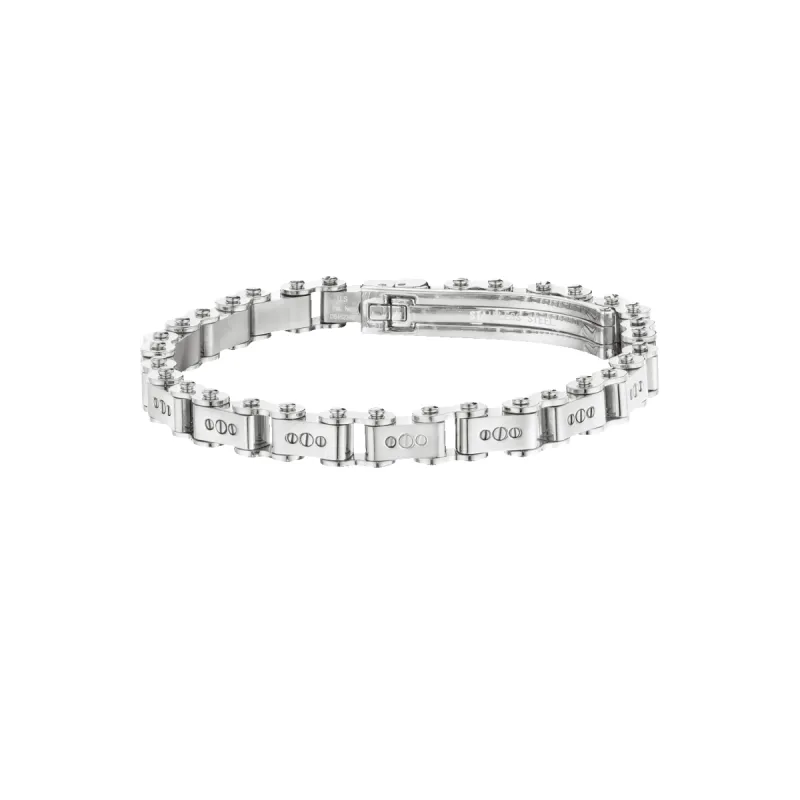 Steel 6MM Bicycle Bracelet sold by IceLink