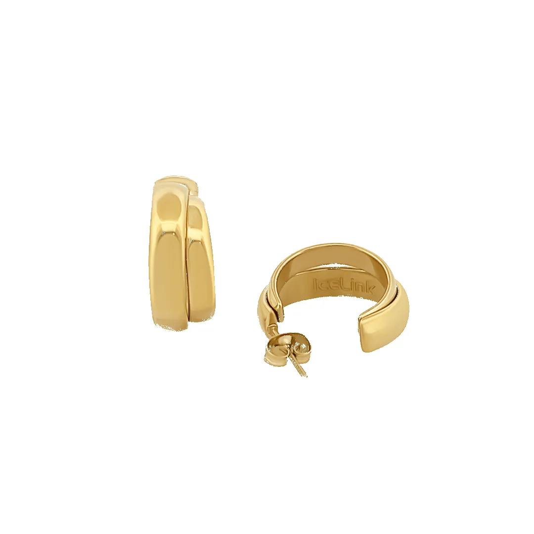 Double Hoop Earrings sold by IceLink product image thumbnail 4