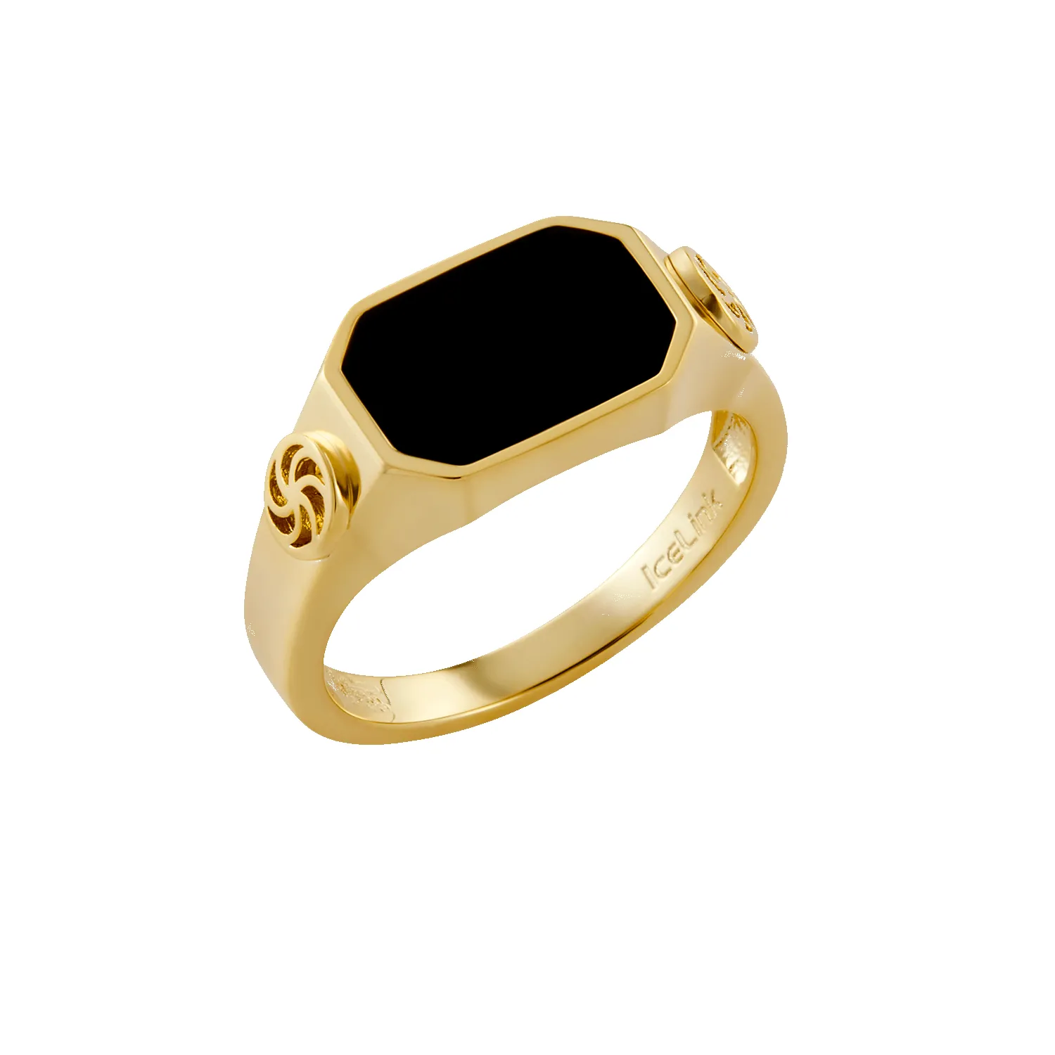 Black Onyx Ring (Sample Sale) sold by IceLink