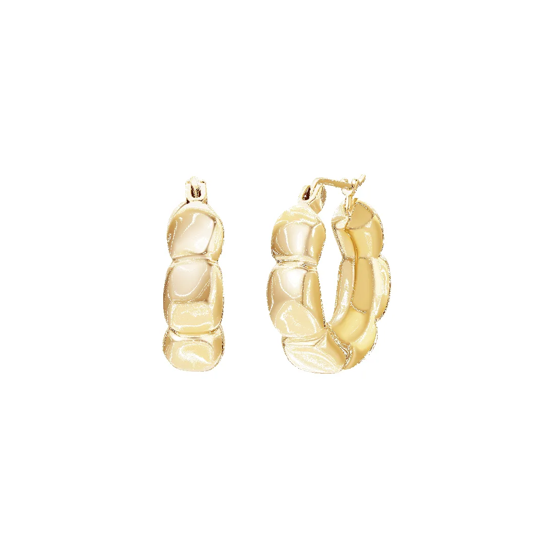 10K Mia Huggie Hoops sold by IceLink