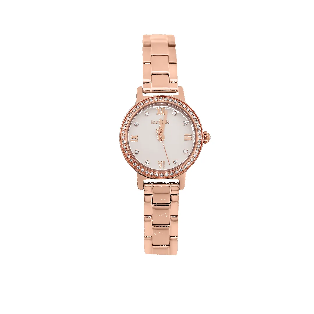Uptown 23.5mm Rose Gold Diamond Watch (sample sale) sold by IceLink