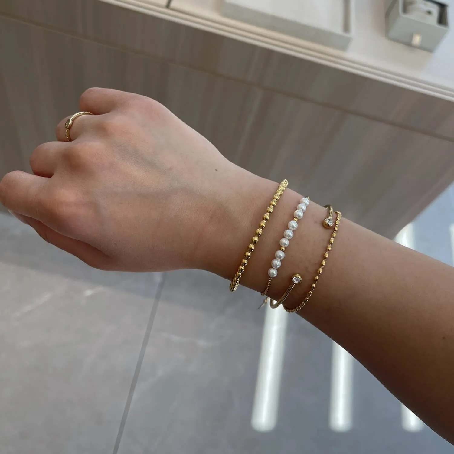 Stone Bangle (Sample Sale) sold by IceLink product image thumbnail 2