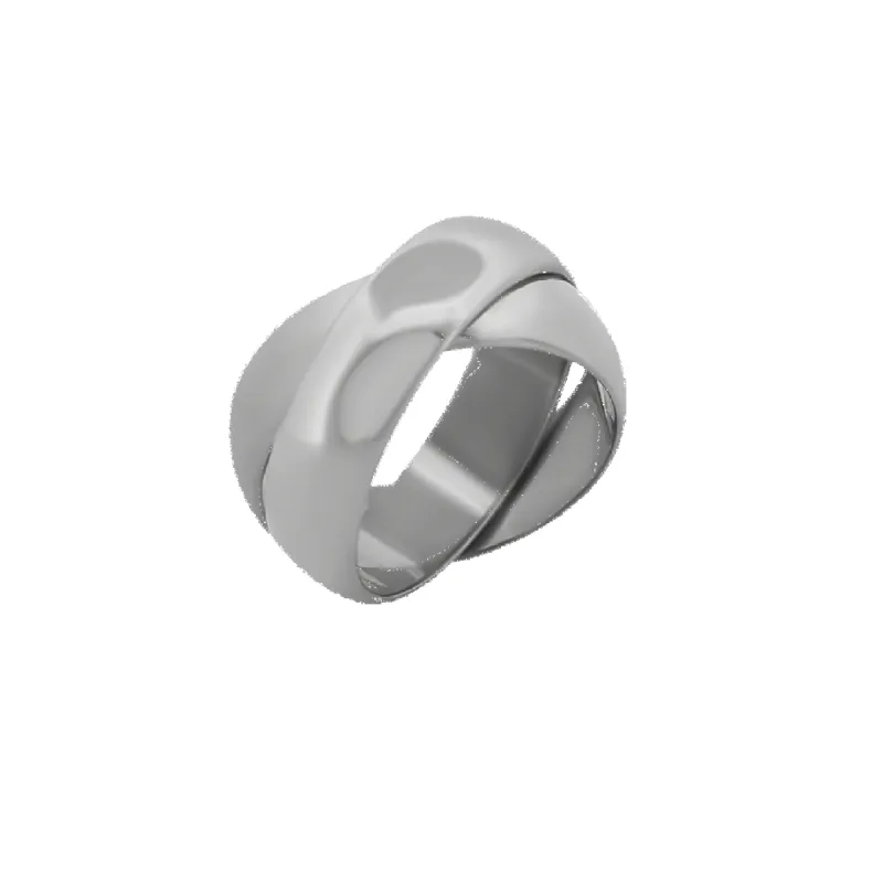 Iris Interlocking Ring sold by IceLink
