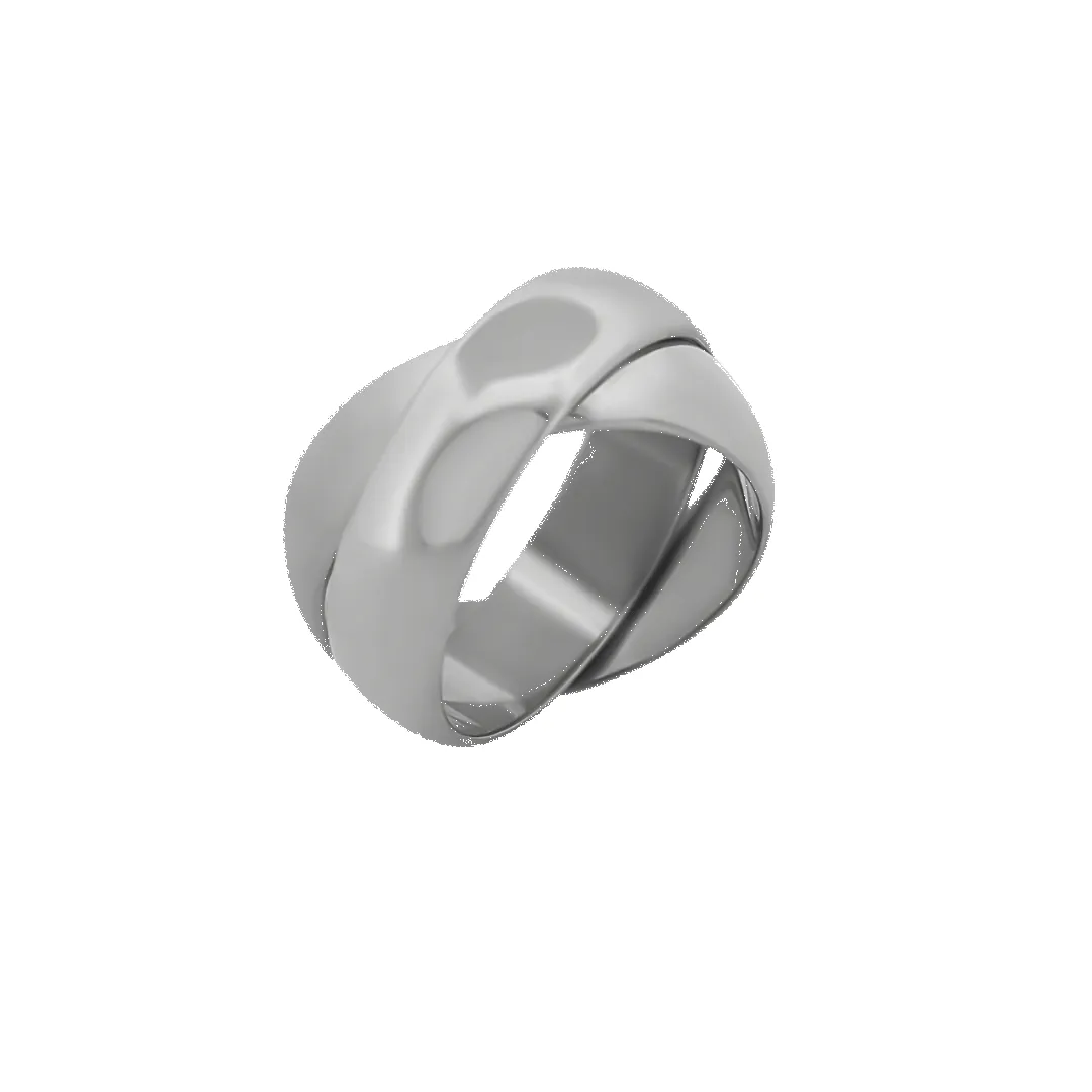 Iris Interlocking Ring sold by IceLink