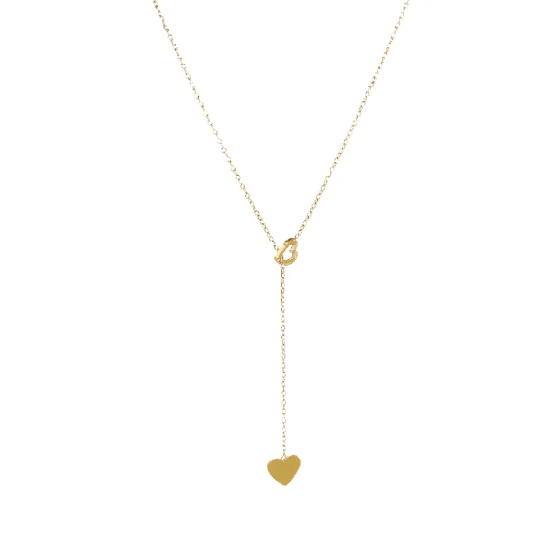 Hanging Heart Necklace sold by IceLink