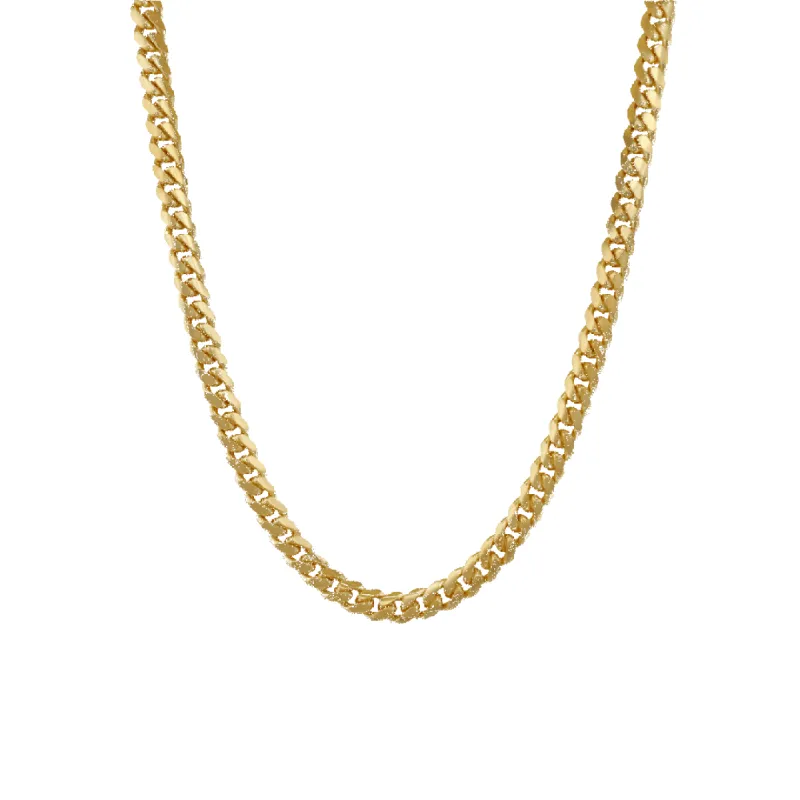 14K 9mm Miami Cuban Link Chain sold by IceLink