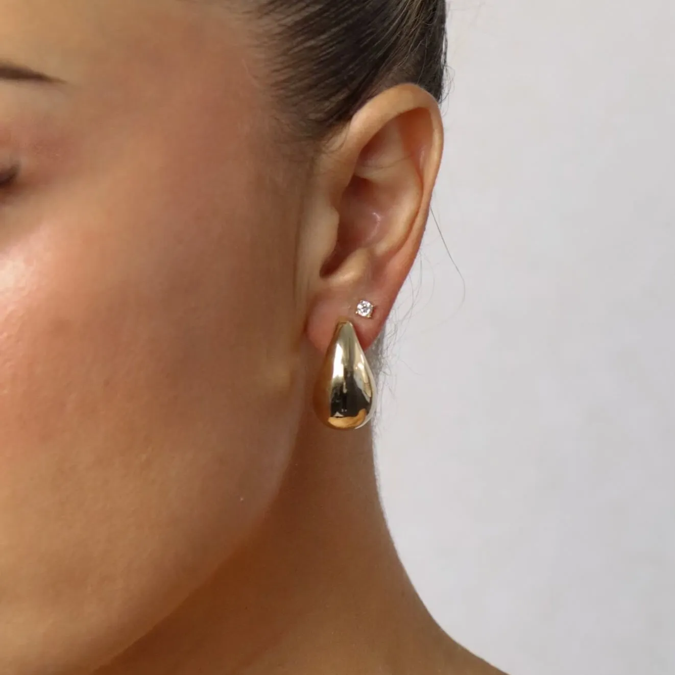 10K Medium Maeve Earrings sold by IceLink product image thumbnail 3