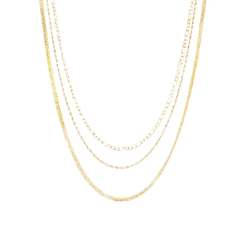 Triple Layer Necklace Set (Sample Sale) sold by IceLink