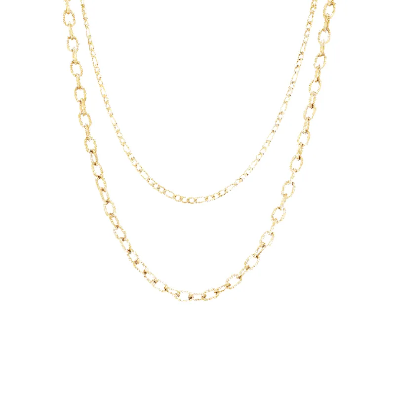 Cuban Cable Link Necklace Set (Sample Sale) sold by IceLink