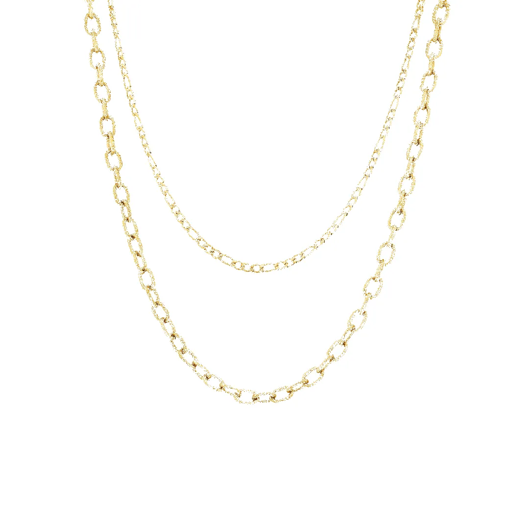 Cuban Cable Link Necklace Set (Sample Sale) sold by IceLink