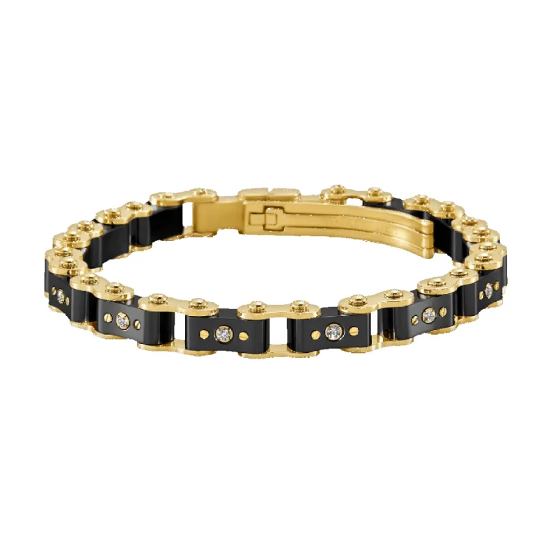 Black & Gold Diamond 9.5MM sold by IceLink