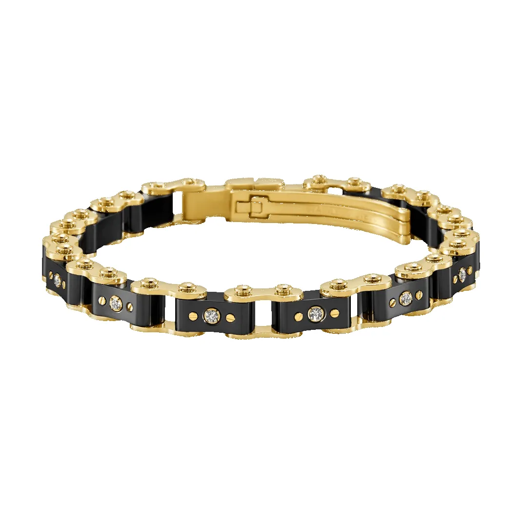 Black & Gold Diamond 9.5MM sold by IceLink