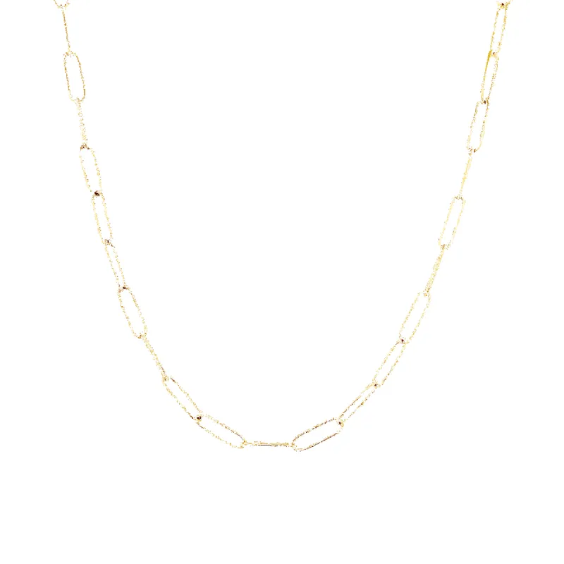 Paperclip Necklace (Sample Sale) sold by IceLink