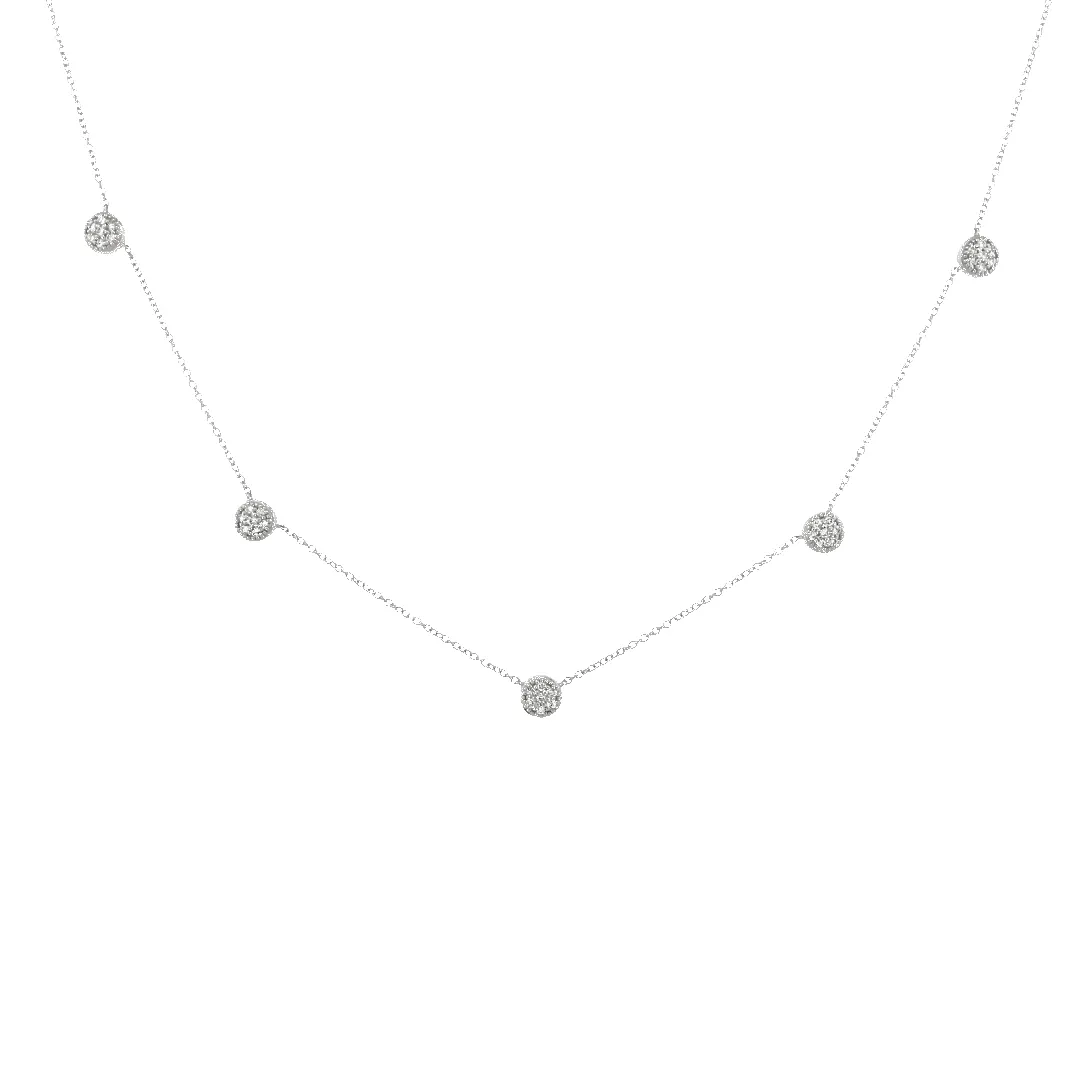14K Nova Diamond Necklace sold by IceLink product image thumbnail 3