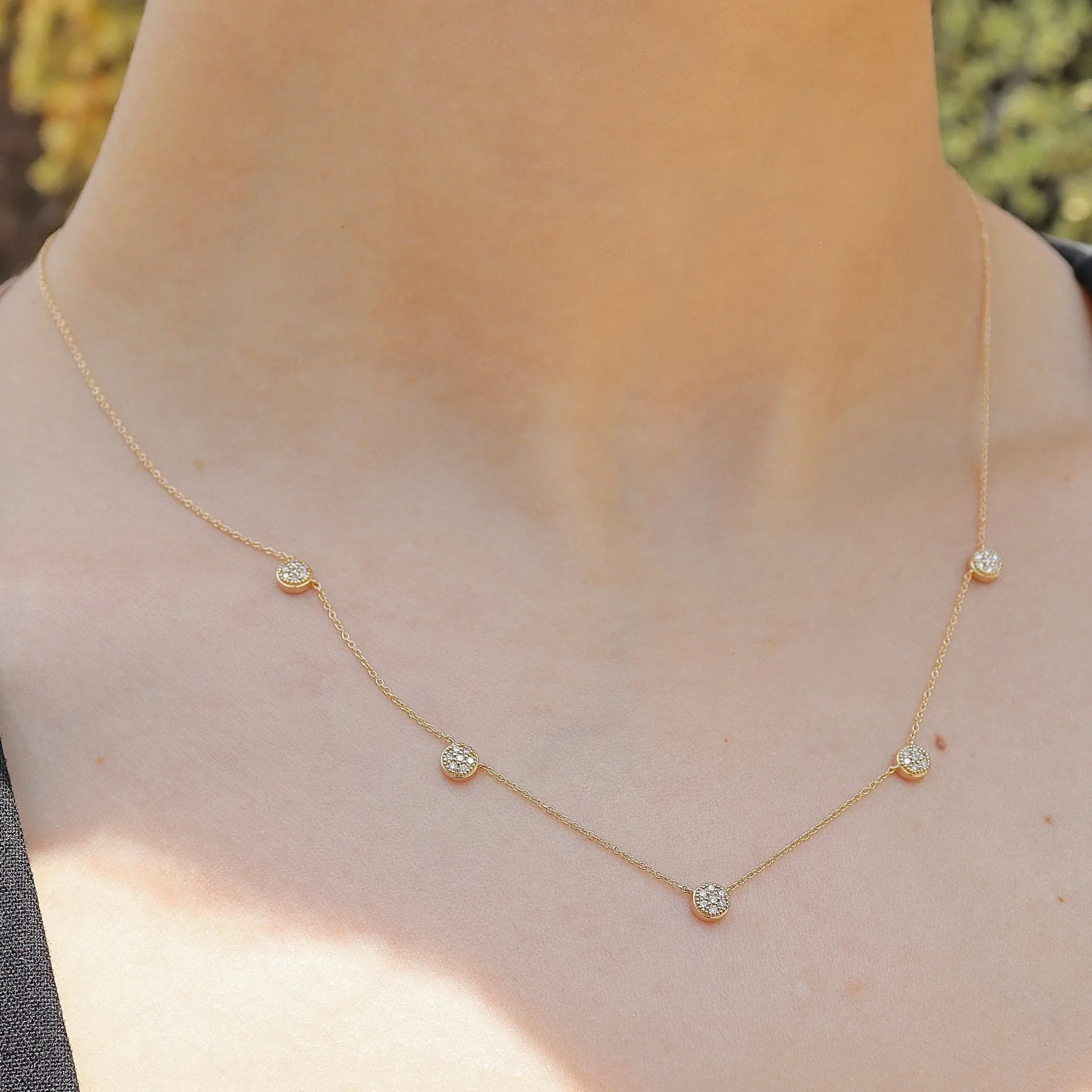 14K Nova Diamond Necklace sold by IceLink product image thumbnail 4